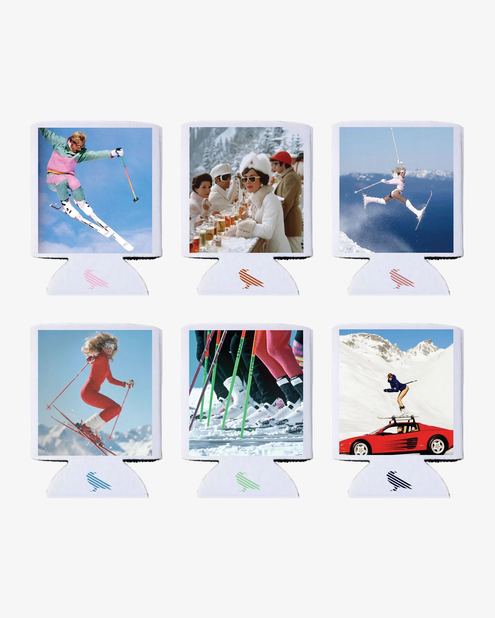 RAVN HAUS branded après koozie set of 6 — Mt. Hood vacation rental merchandise