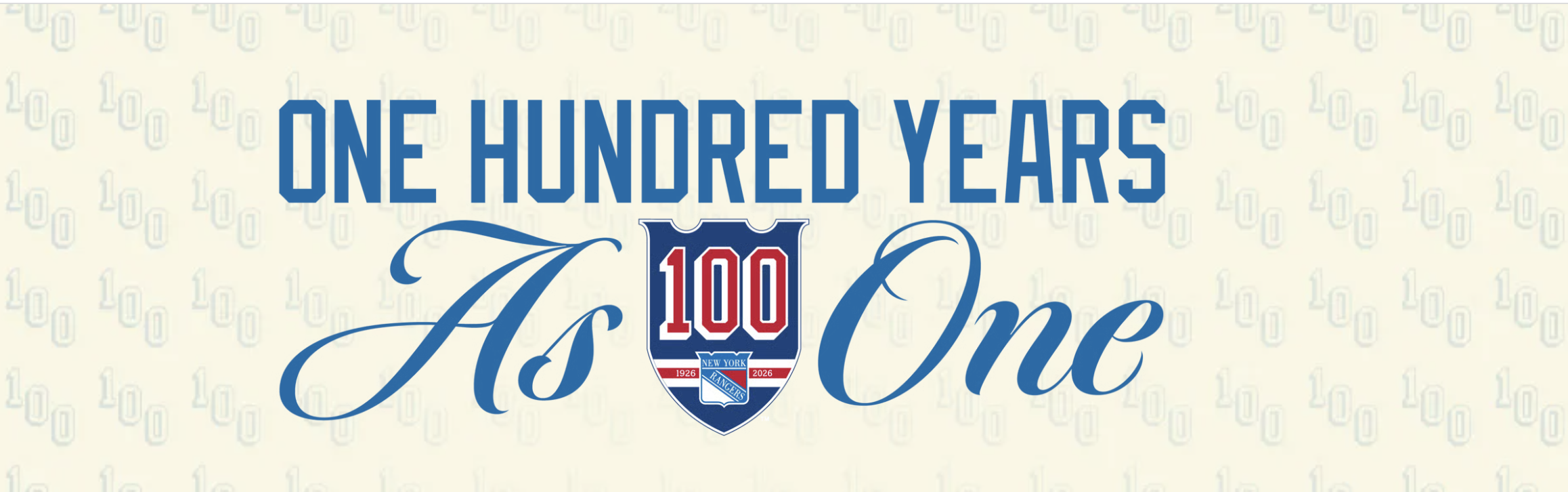 One Hundred Years As One
