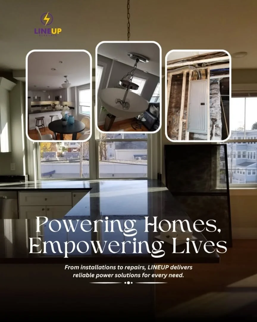 ⚡ Reliable Power You Can Count On
From lighting upgrades to full electrical installations, we make sure your home stays safe, efficient, and beautifully powered.

#ElectricalServices #HomeImprovement #PowerSolutions #ElectricianLife #LineUpElectric #