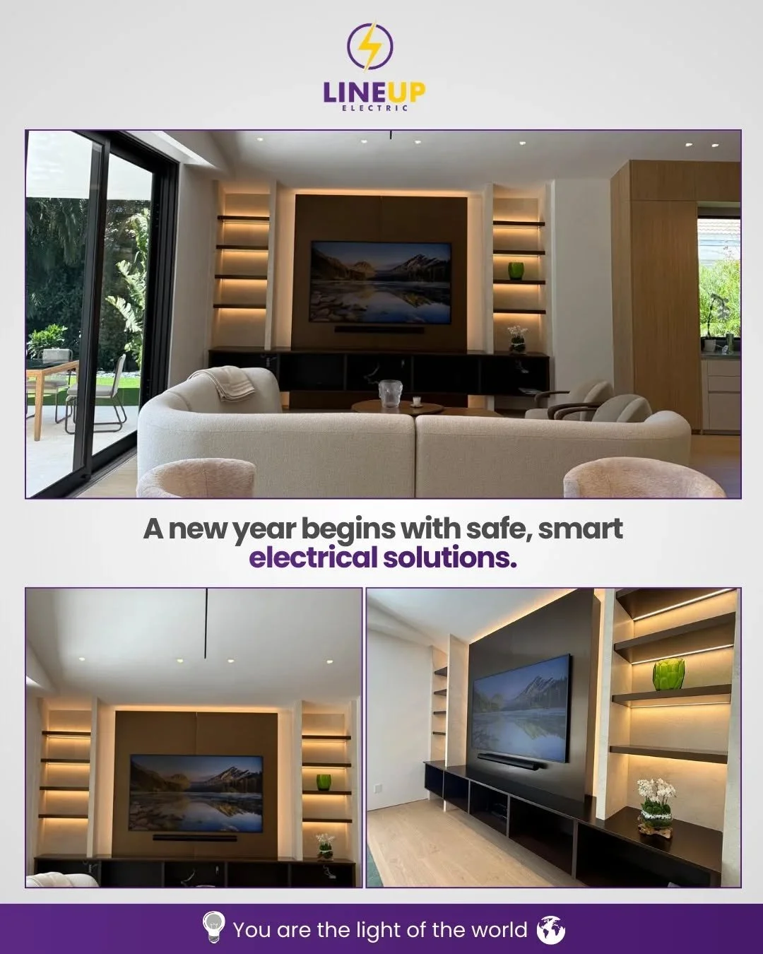 Start the year with safe, reliable electrical solutions and peace of mind for your home or business. ⚡✨

#NewYear #ElectricalServices #SafePower #ProfessionalElectrician #ReliableService HomeSafety CommercialElectrical SmartSolutions