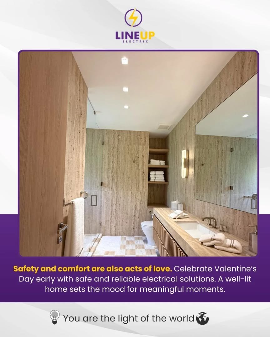 💡 Safety and comfort are true acts of love.

This Valentine&rsquo;s season, invest in safe, modern, and reliable electrical solutions. A well-lit home creates warmth, security, and the perfect atmosphere for unforgettable moments.

Let us brighten y