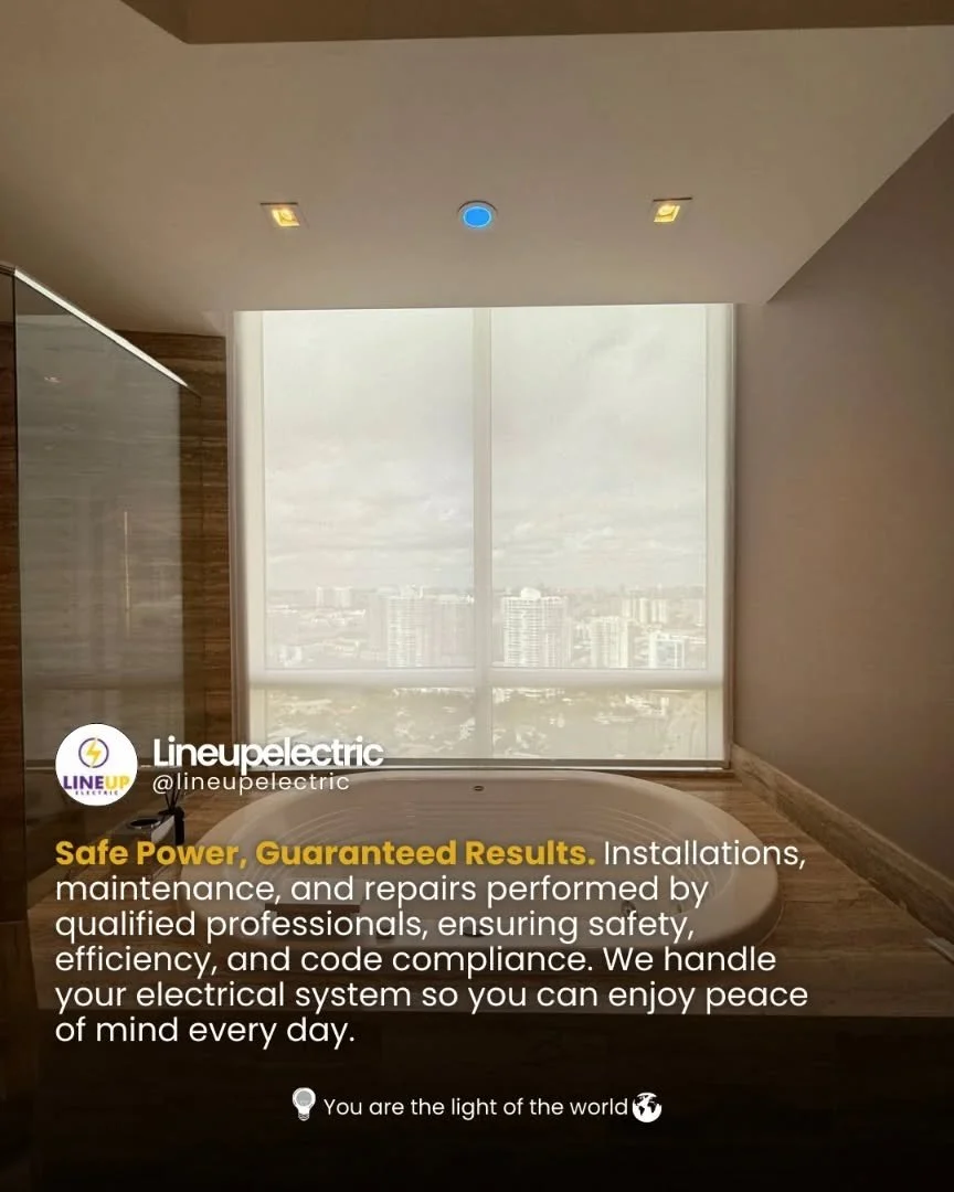 ⚡ Safe power, guaranteed results. ⚡
From installations to repairs, we ensure your home or business gets reliable electricity with safety and precision. Power up with confidence!

#ElectricianLife #SafePower #GuaranteedResults #ElectricalService #Home