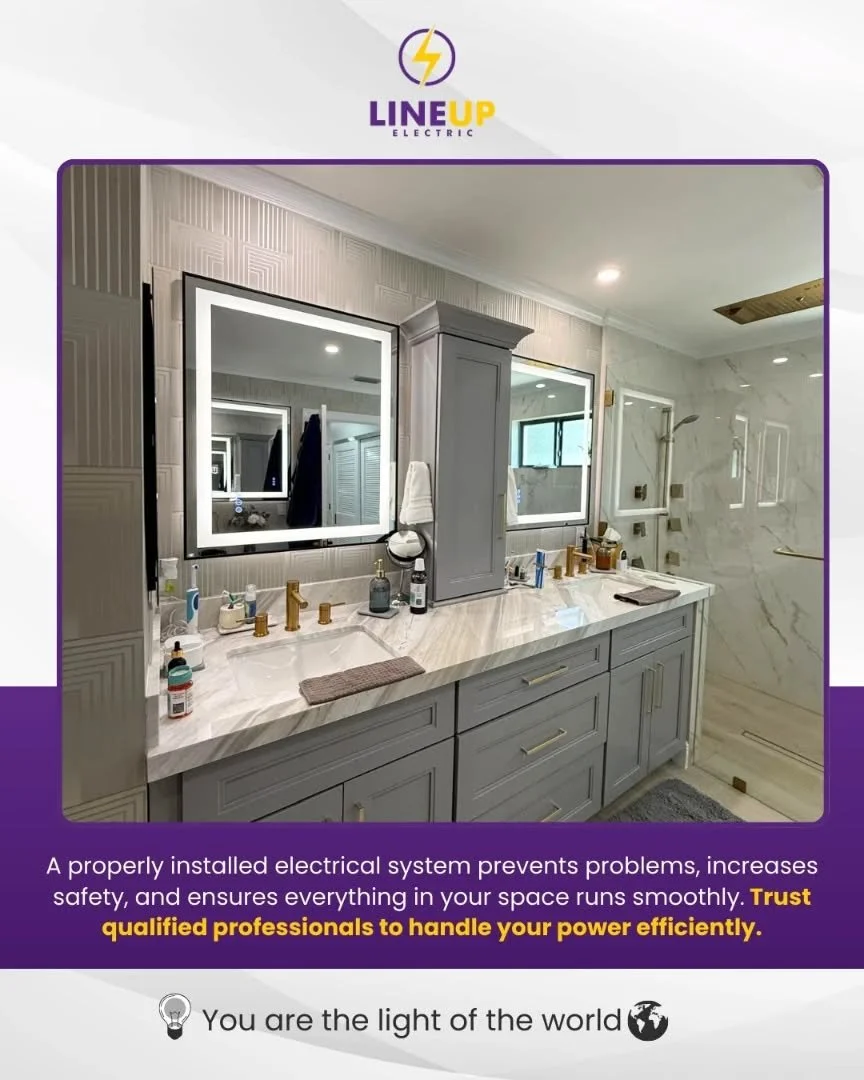 Don&rsquo;t let electrical problems slow you down! 

From repairs to upgrades, our certified team ensures your home stays safe, efficient, and fully powered.
📞 Call us today and light up your life!

#Electrician #HomeSafety #ElectricalRepairs #Power