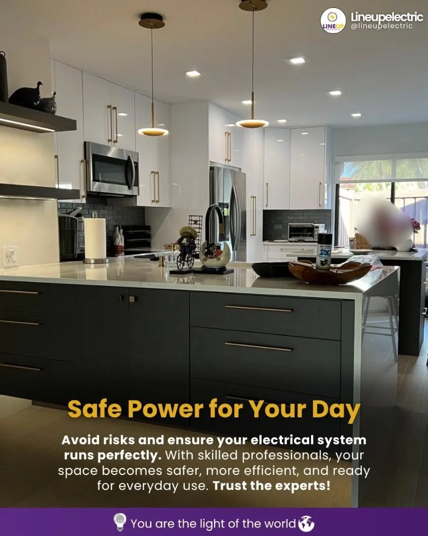 Power your home with safety and confidence ⚡🏡
A well-installed electrical system isn&rsquo;t just about convenience &mdash; it&rsquo;s about protecting your family and your investment. Trust skilled professionals to keep everything running smoothly,