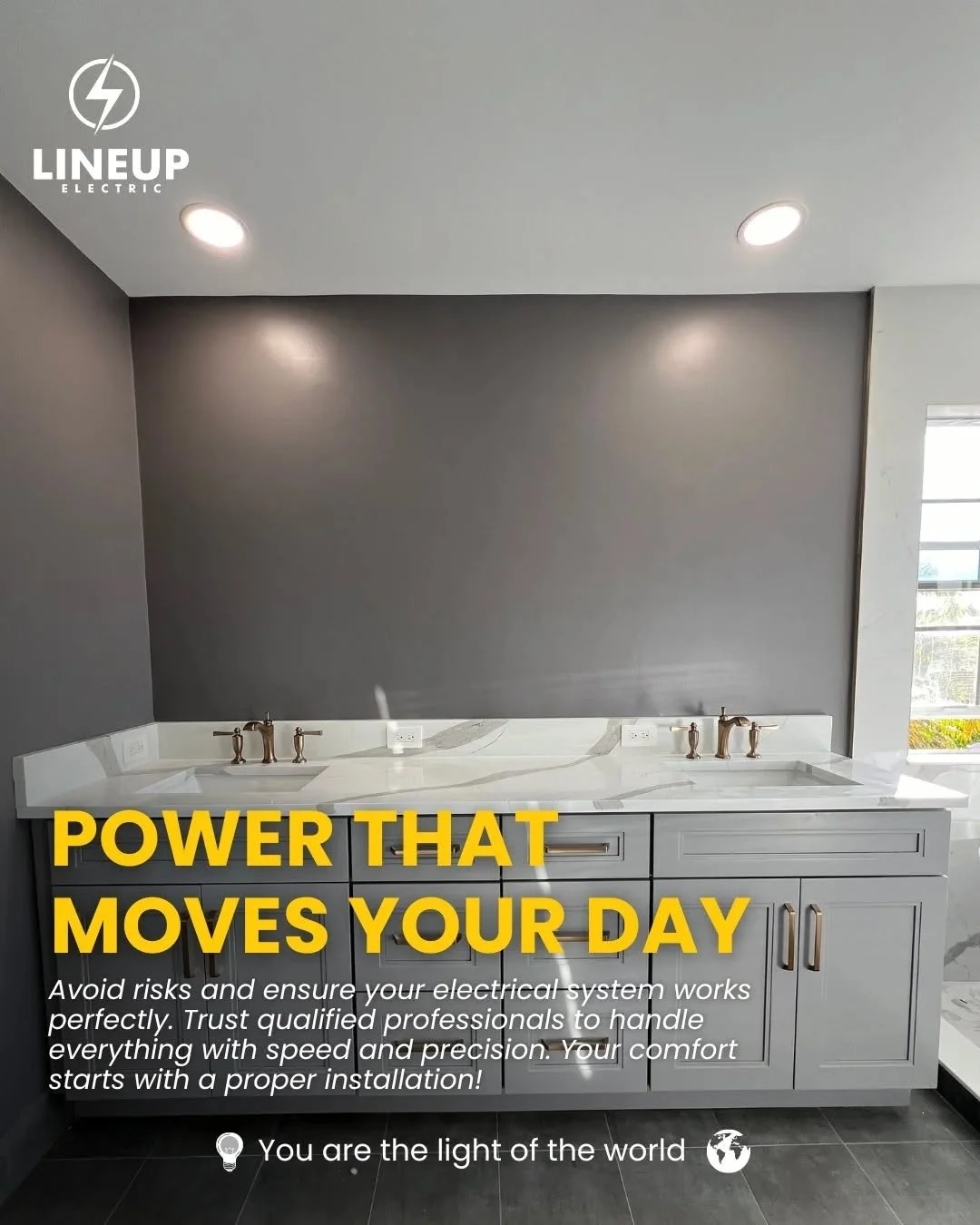 ⚡ Power that makes a difference in your everyday life!

A safe and well-installed electrical system is essential for comfort, efficiency, and peace of mind. Trust professionals who deliver quality, precision, and reliability in every detail. 💡

✨ Yo