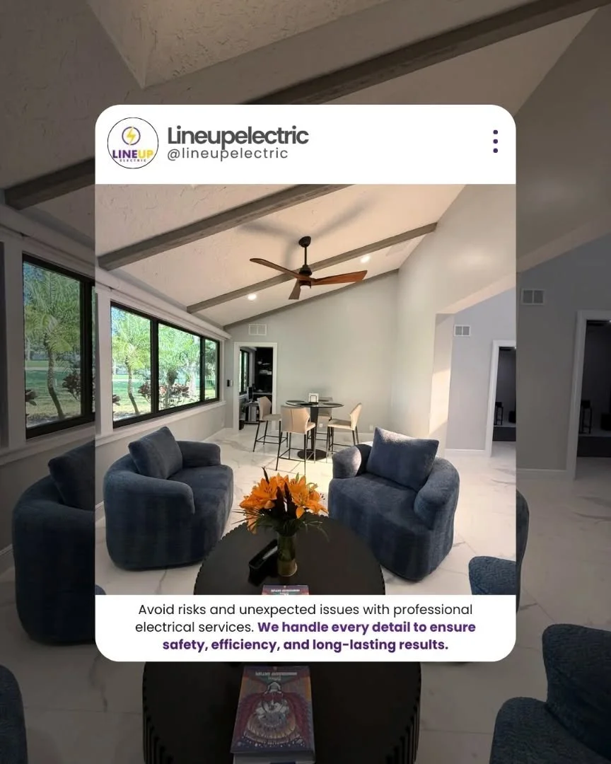⚡ Protect your home with professional electrical services.

Avoid risks and unexpected issues by trusting experts who handle every detail. From safety to efficiency, we deliver results you can rely on&mdash;because your peace of mind matters. 🔌✨

📞