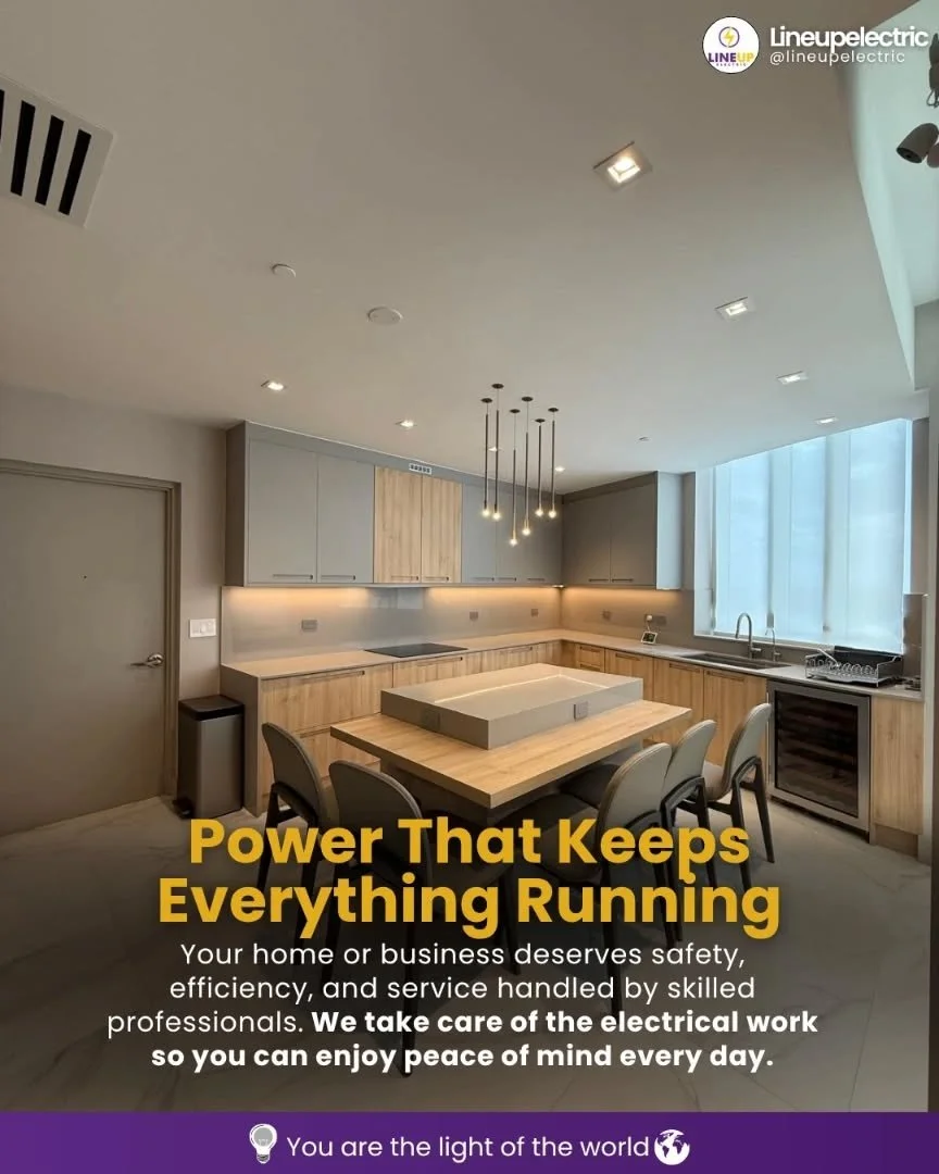 ⚡ Power that keeps your home and business running safely and efficiently!

Reliable electrical work is essential for comfort, safety, and peace of mind every single day. 🏠💡

From installations to maintenance, our skilled professionals deliver quali
