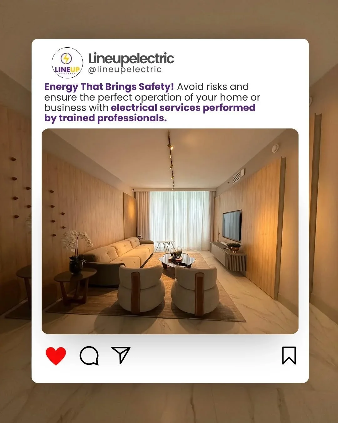 ⚡ Safe energy starts with professional service!
Protect your home or business with electrical solutions done by trained experts. Quality, safety, and efficiency in every detail. 💡🏡

📞 Trust professionals who care about your comfort and security.

