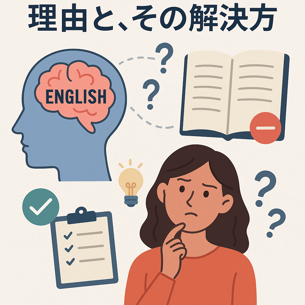 英語を忘れてしまう理由と、その解決方法