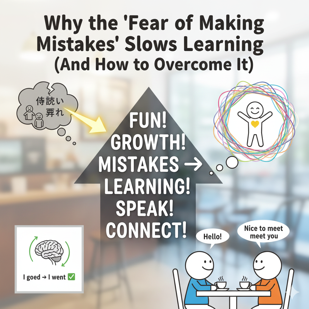 なぜ「間違えることへの恐れ」が学習を遅くするのか、そして克服する方法