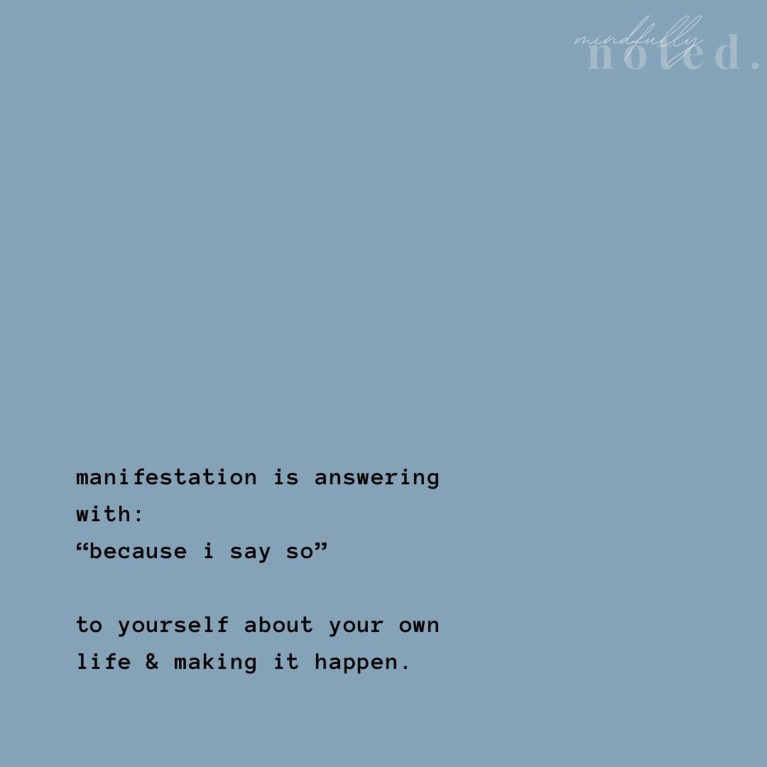 make it happen for yourself 👏🏼