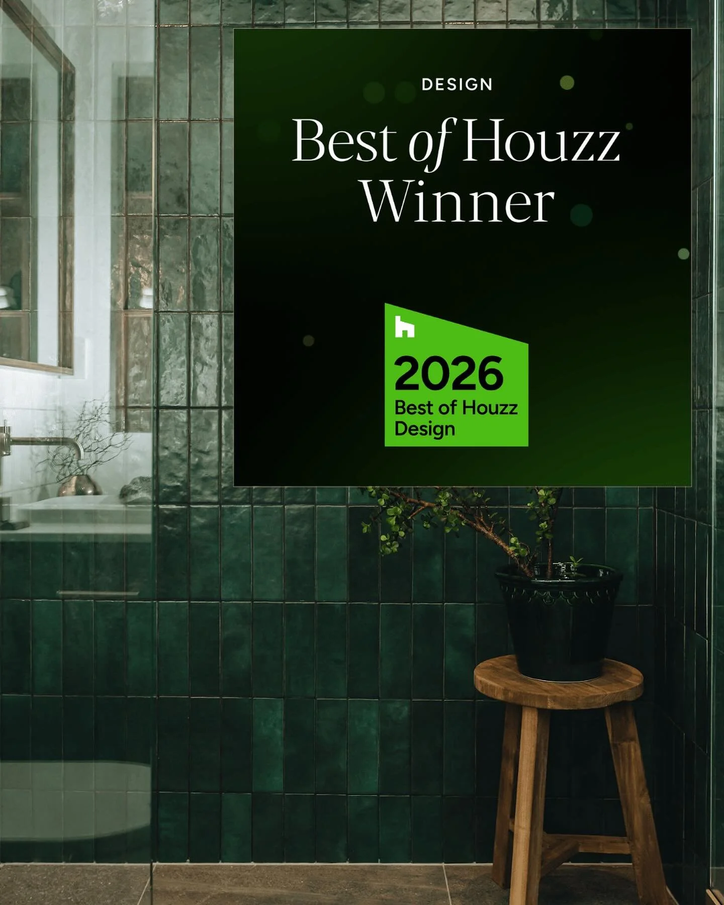 Aw, how about that &mdash; Awarded Best of Houzz 2026! 

Best of Houzz awards are chosen from more than 3 million active industry professionals. That&rsquo;s a lot ☺️

Of the three categories, &lsquo;Design&rsquo; awards honour professionals whose wo