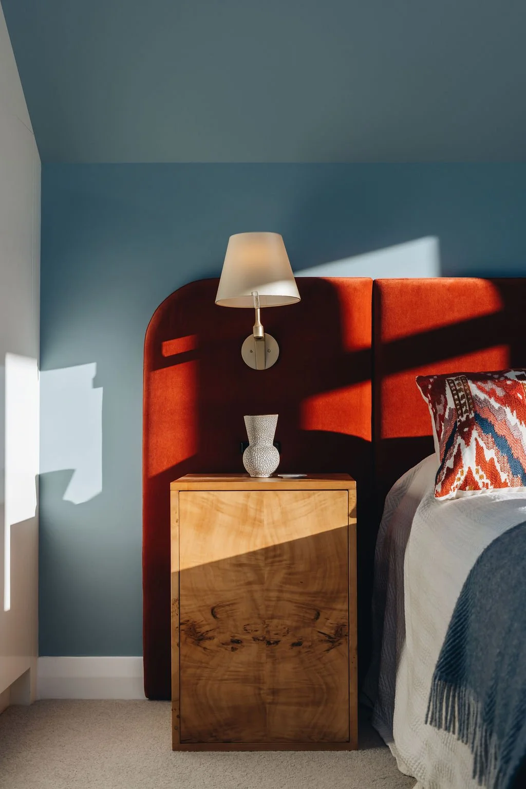 Bright, colourful home renovation design, NZ - Honour Creative