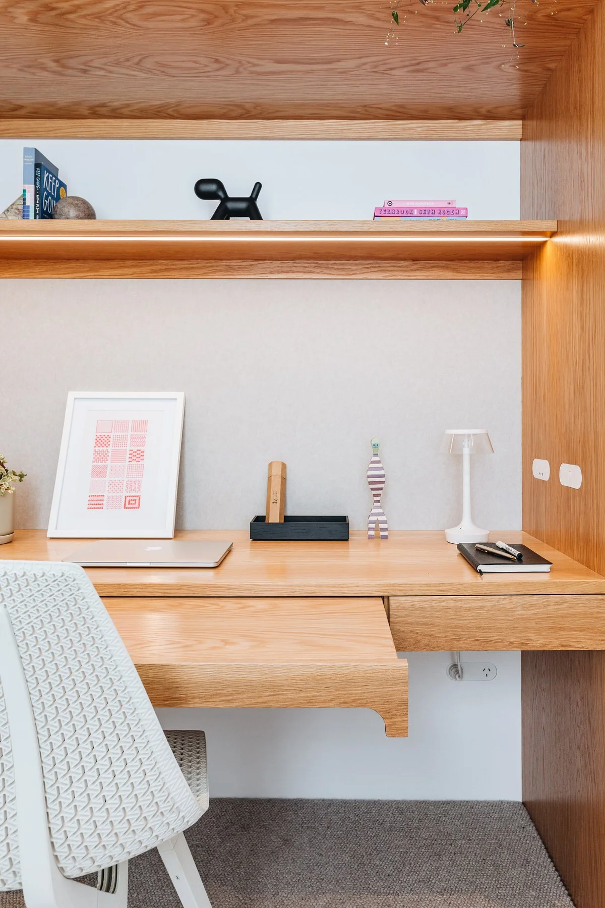 Built in office desk nook Wellington - Honour Creative