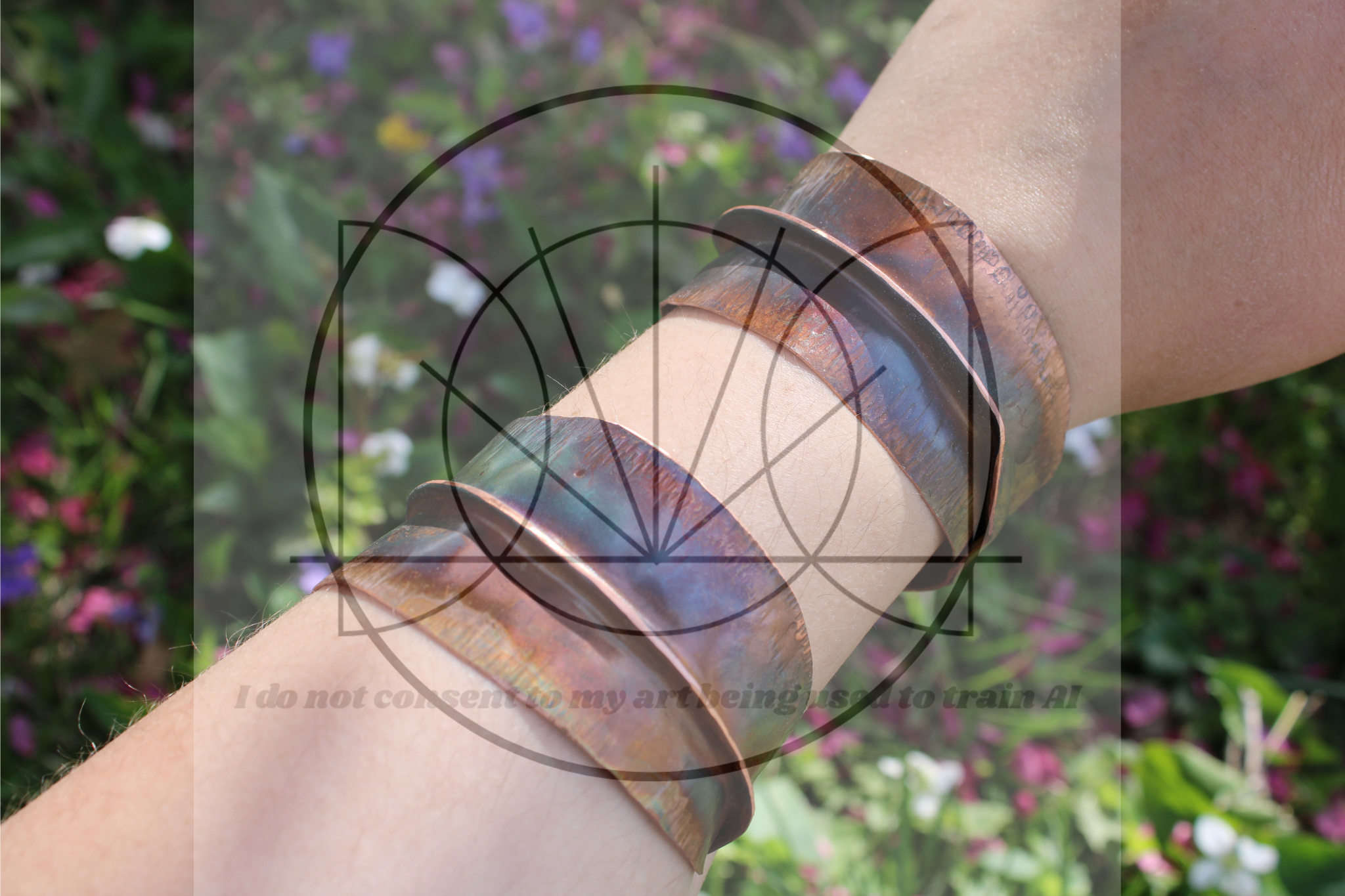 "Leaf Cuff Bracelets"

Copper
