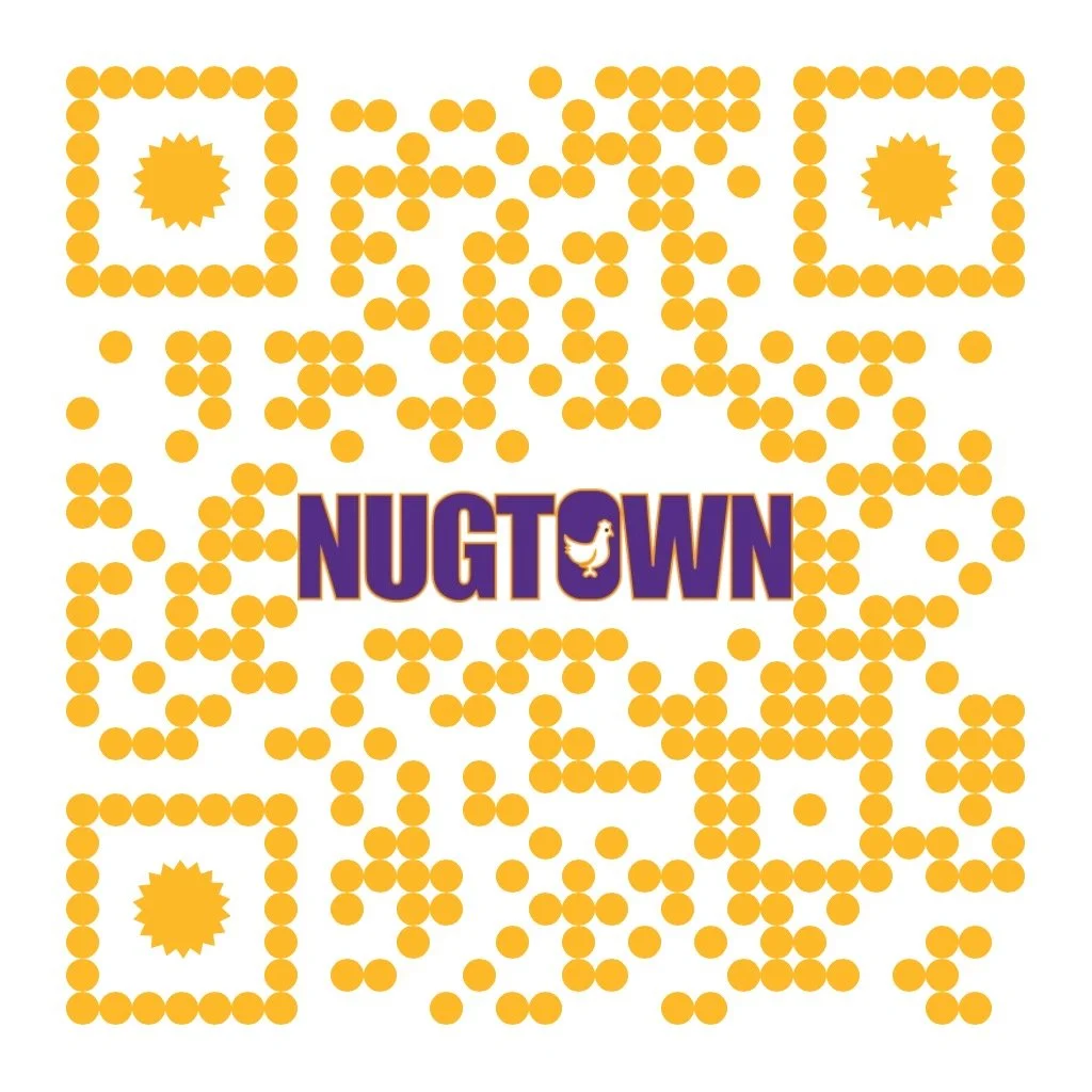 QR code for online ordering for pick up.