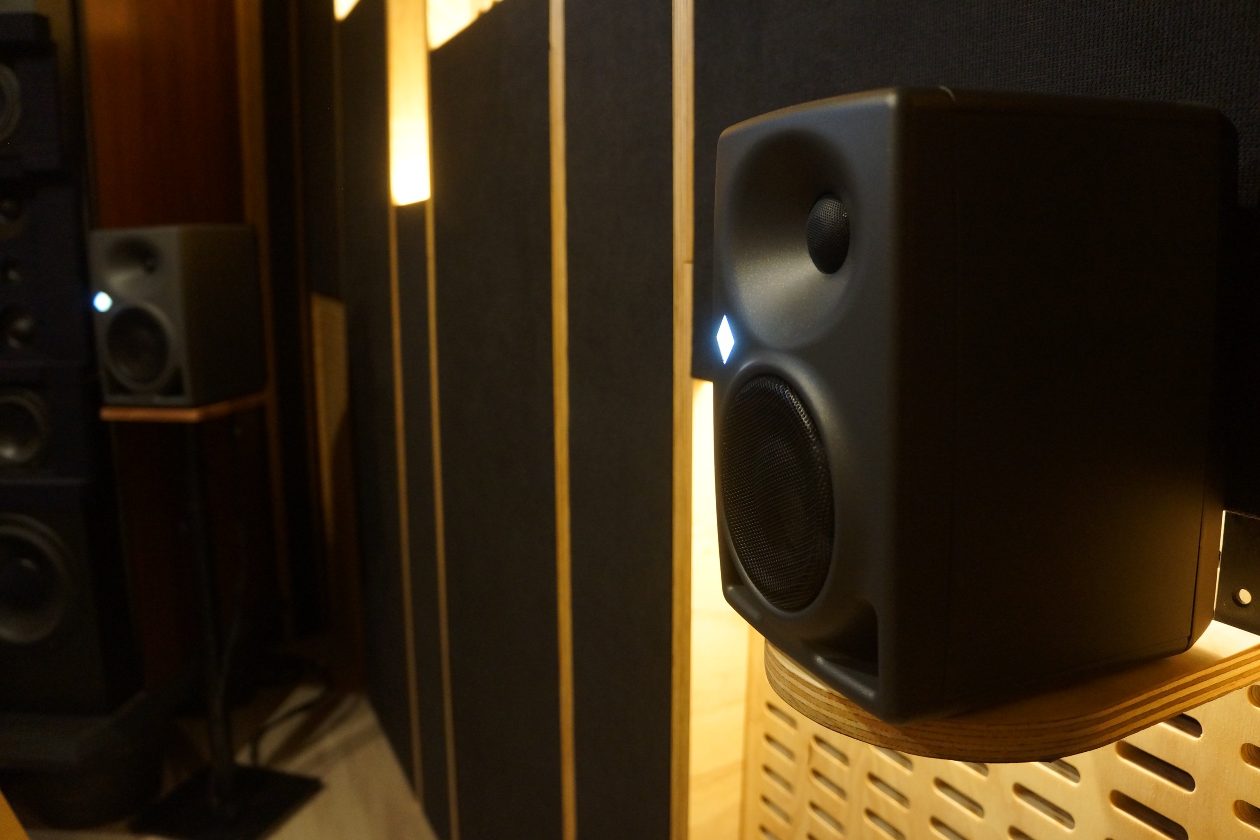 Neumann monitors installed for Atmos