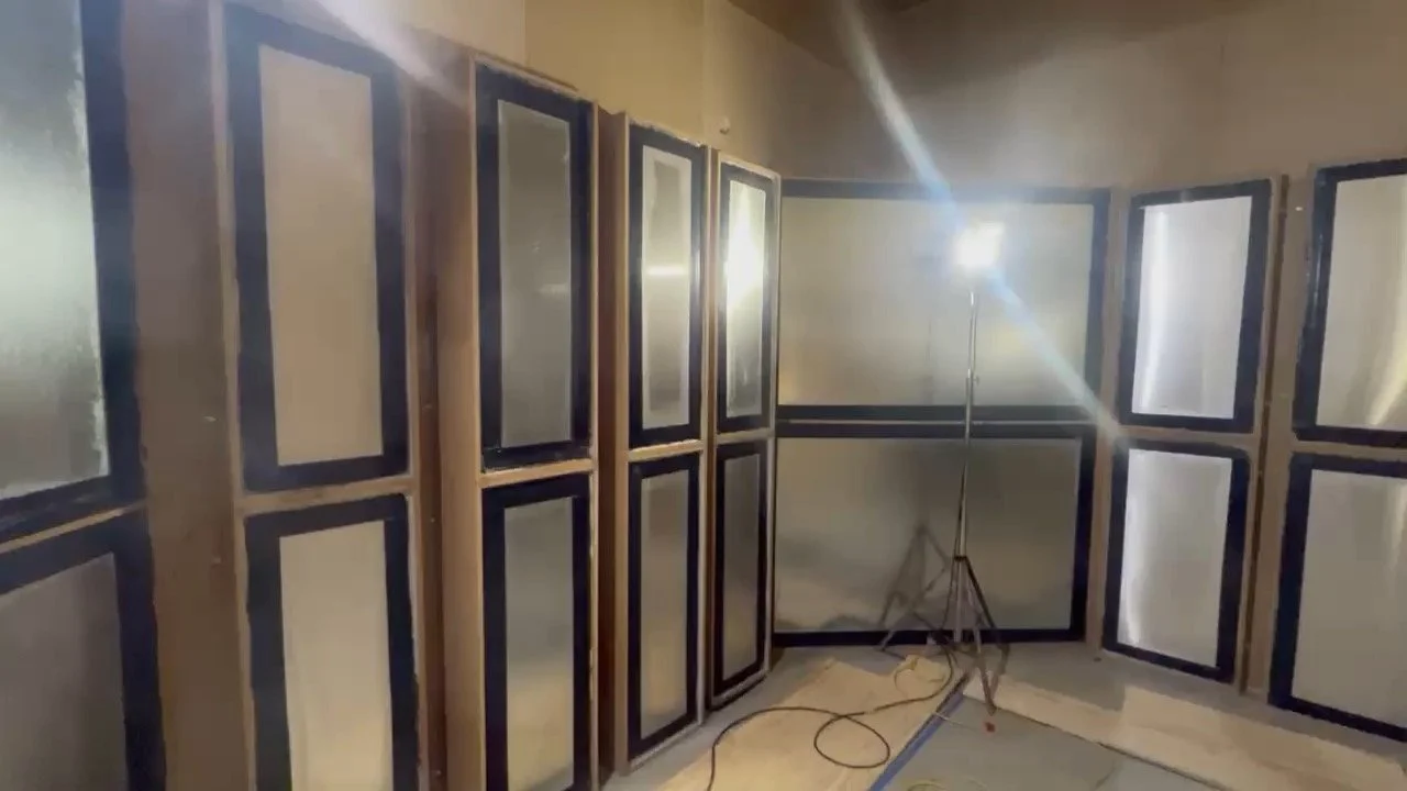 limp mass absorption boxes installed