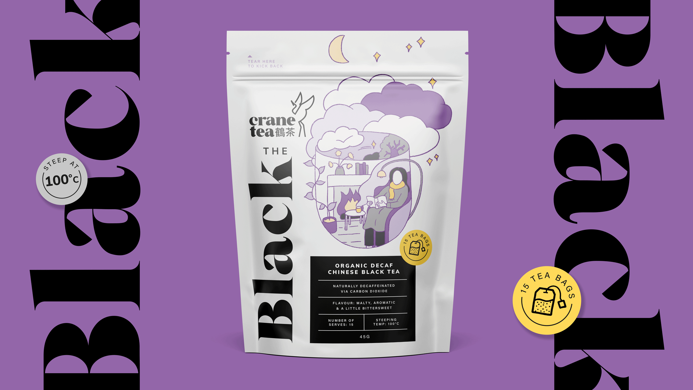 Crane Tea Packaging — JASMINE TSAN