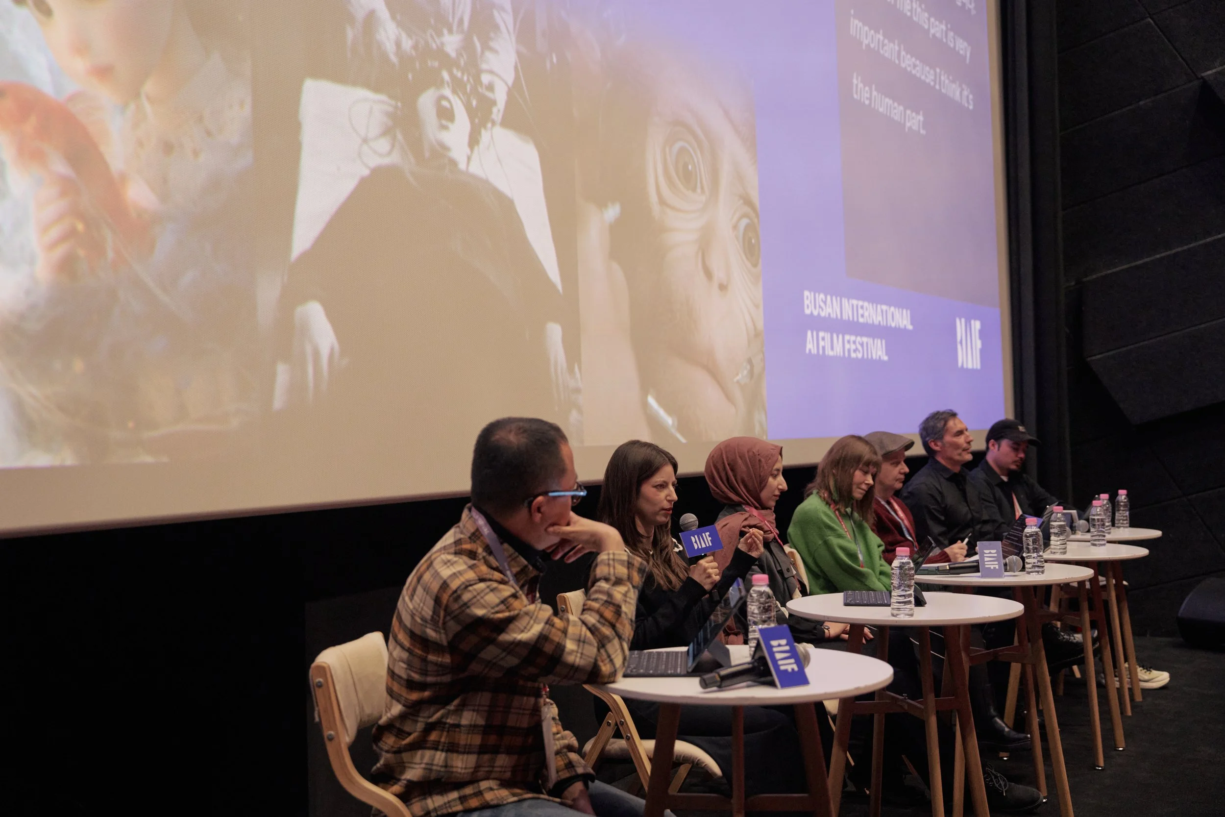 Q&A with Directors during BIAIF 2025, Busan, Korea.