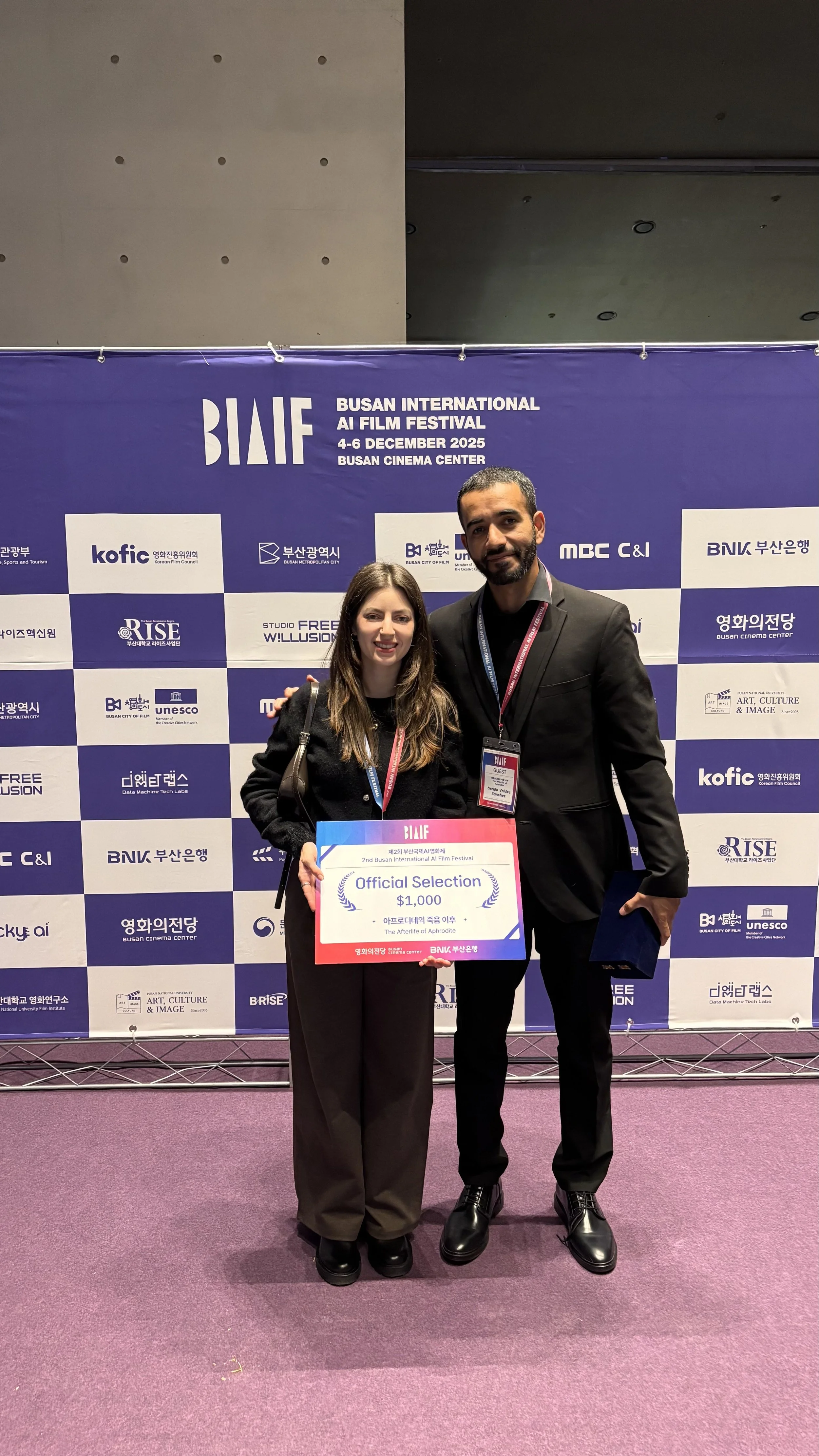 Reception of Opening Ceremony BIAIF 2025, Busan.