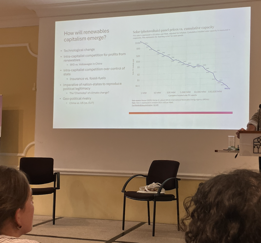 The Political Economy of Climate Change: Renewables Capitalism and the Future of Development