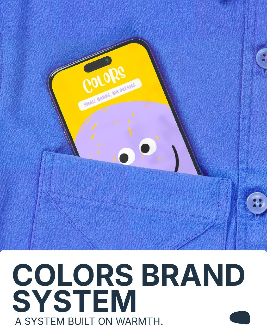 A brand system built on one idea: every child is different. Every color, character, and detail in COLORS reflects that.

Not just a visual identity, but a language that works everywhere, for everyone, at every age.

🔗 Full case in the link in bio.