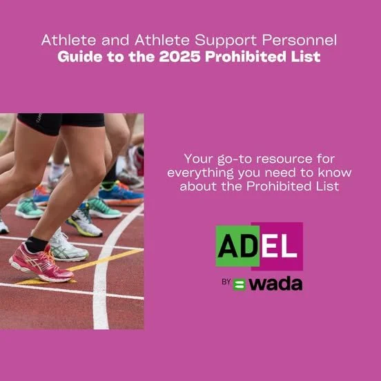 Guide to the 2025 Prohibited List