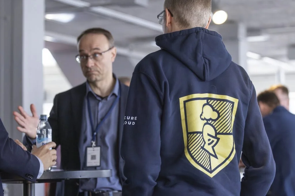 Corporate event photoshoot for Secure Cloud Finland.