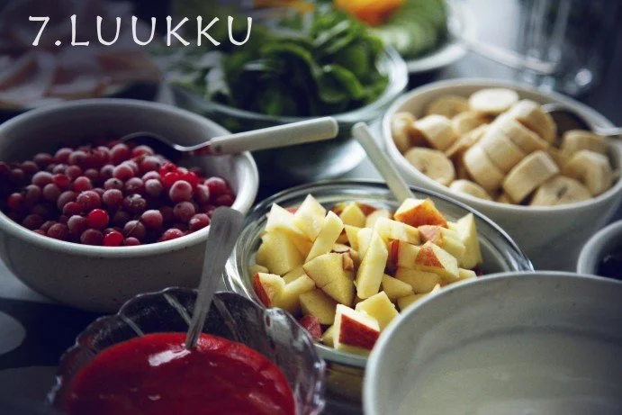 Aamiaisbuffet