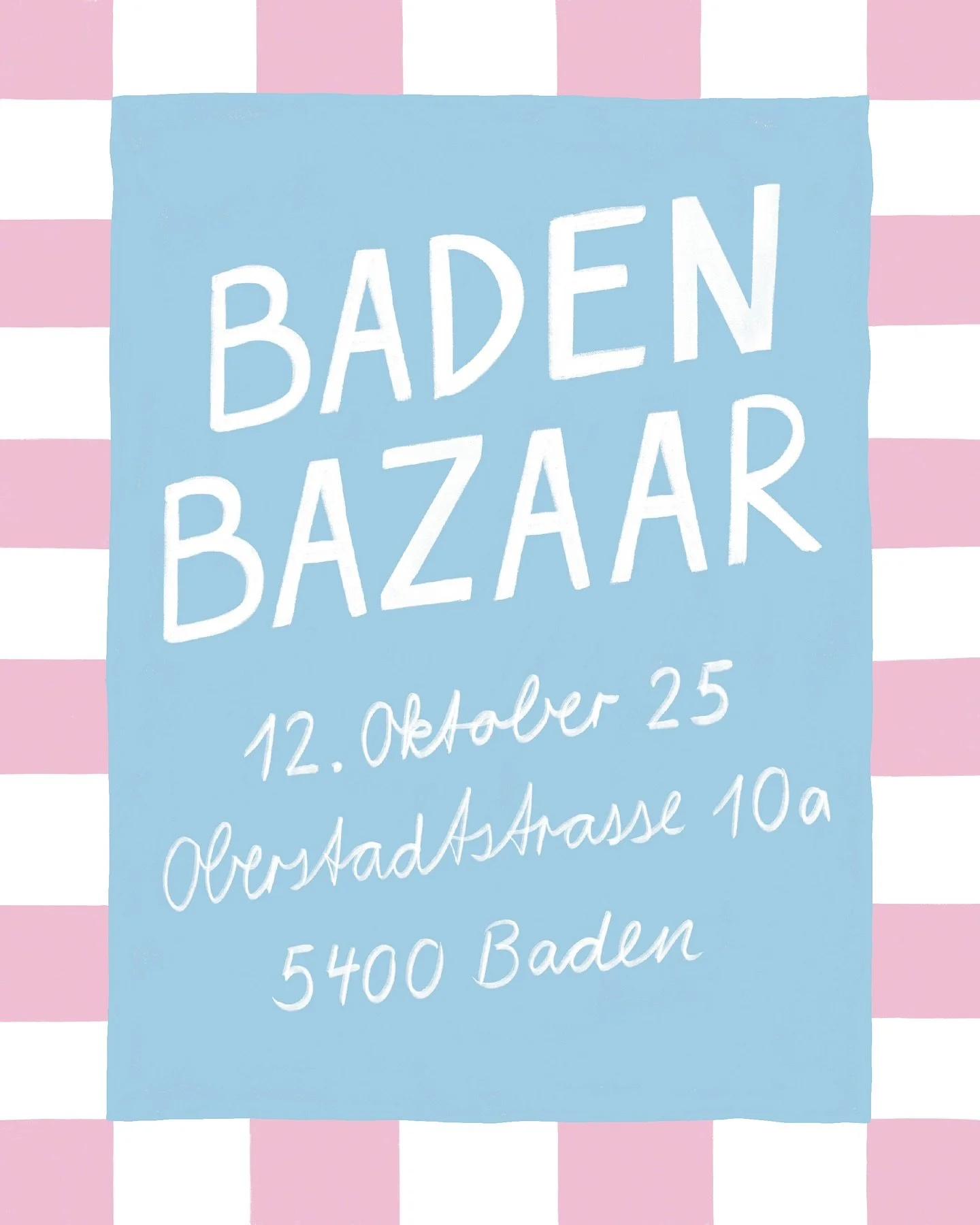 Wir sind am 12. Oktober wieder am @badenbazaar &ndash; mit ganz vielen Karten und Stickersets 🩵 Komm vorbei, sag Hallo und st&ouml;bere durch das Sortiment. 💌 Ich freu mich riesig!

#estheticgoods #postcard #postcards #creative #illustration #birth