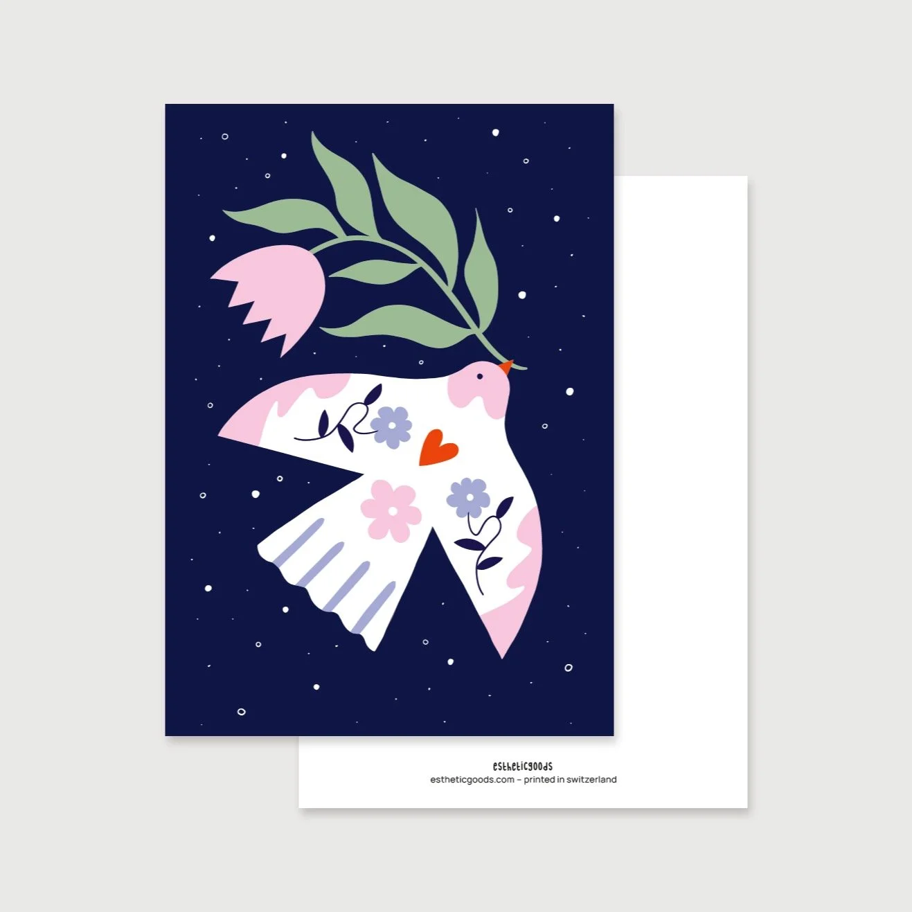 Unsere beliebte Taubenkarte gibt&rsquo;s in zwei Farben &ndash; dunkelblau und gr&uuml;n. 💌
Perfekt f&uuml;r liebe Worte, gute W&uuml;nsche oder einfach so.

📮 Mit dem Code GRATISPOST kommt diese oder andere Karten versandkostenfrei zu dir nach Hau