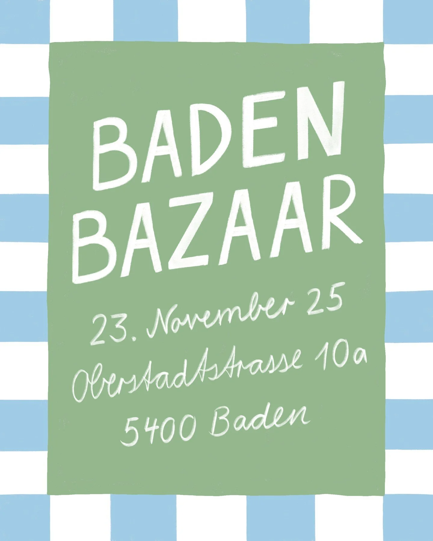 Wir sind dieses Jahr nochmal am @badenbazaar &ndash; am 23. November 2025. 💌

Nach dem sch&ouml;nen letzten Mal freue ich mich riesig auf die n&auml;chste Runde! Mit dabei: ganz viele Karten &ndash; auch schon f&uuml;r Weihnachten 🎄✨ Also komm vorb