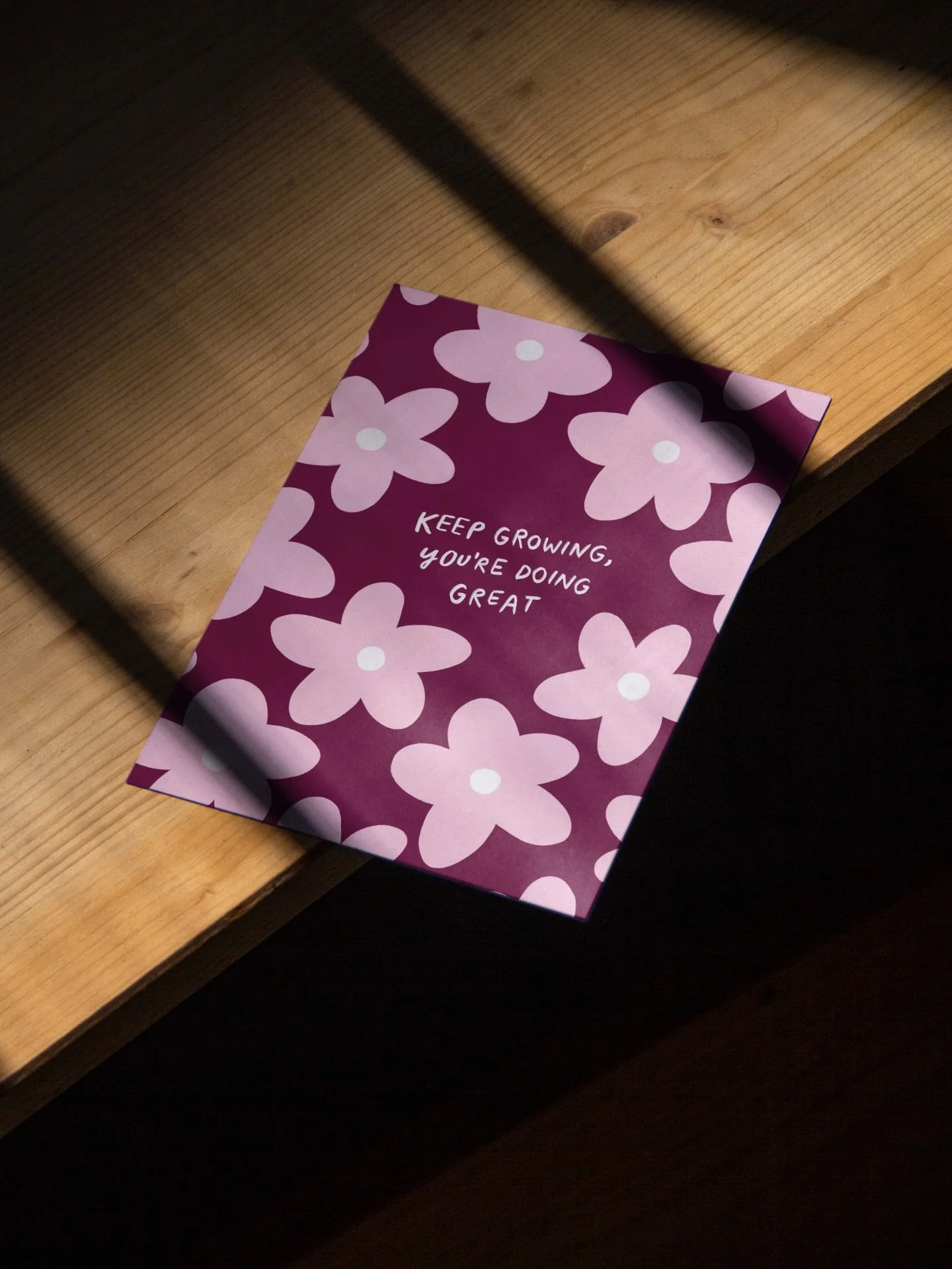 a little reminder 🌸

#estheticgoods #postkarte #design #print #printandpattern
