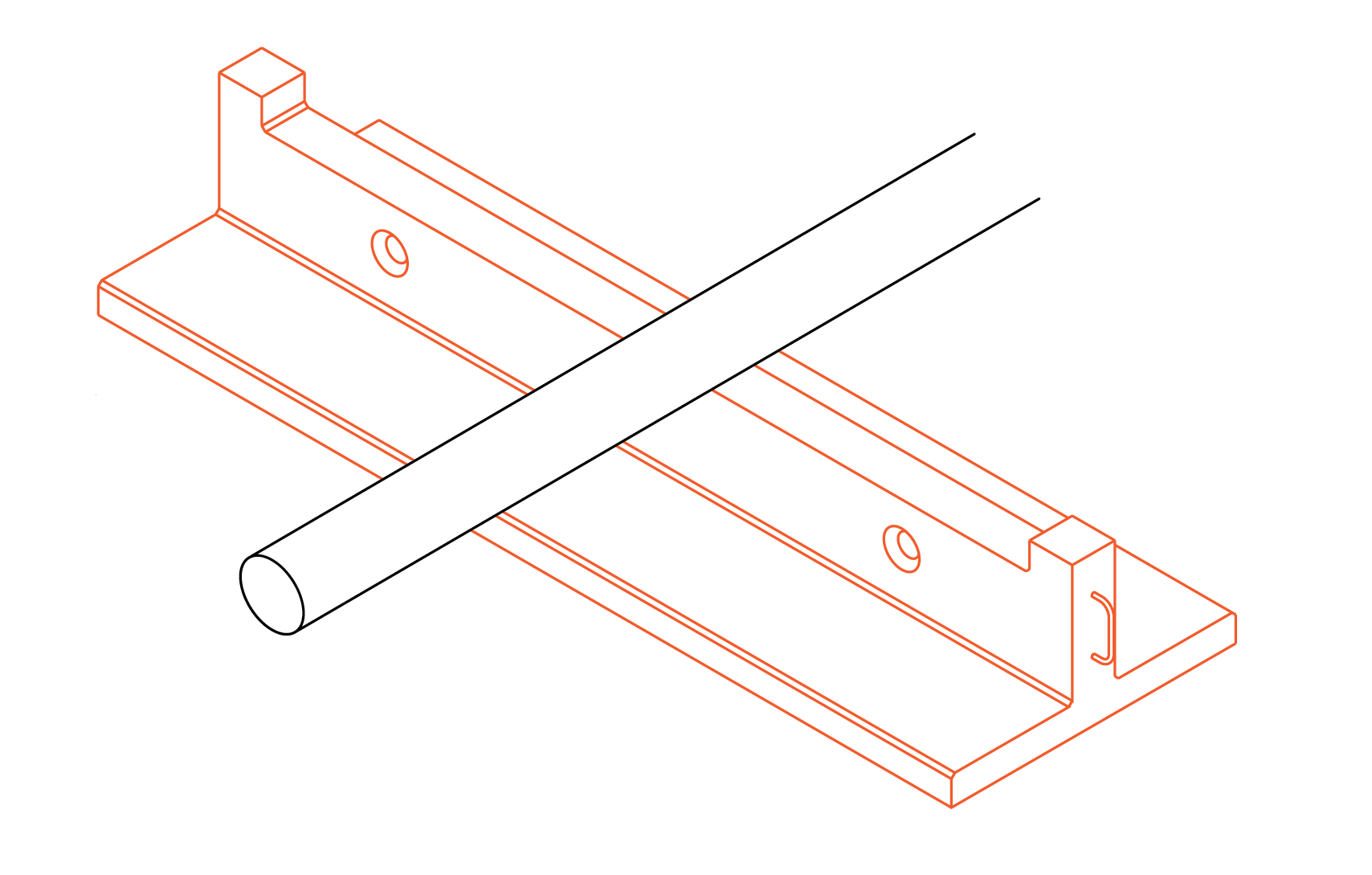 Crossing Supports