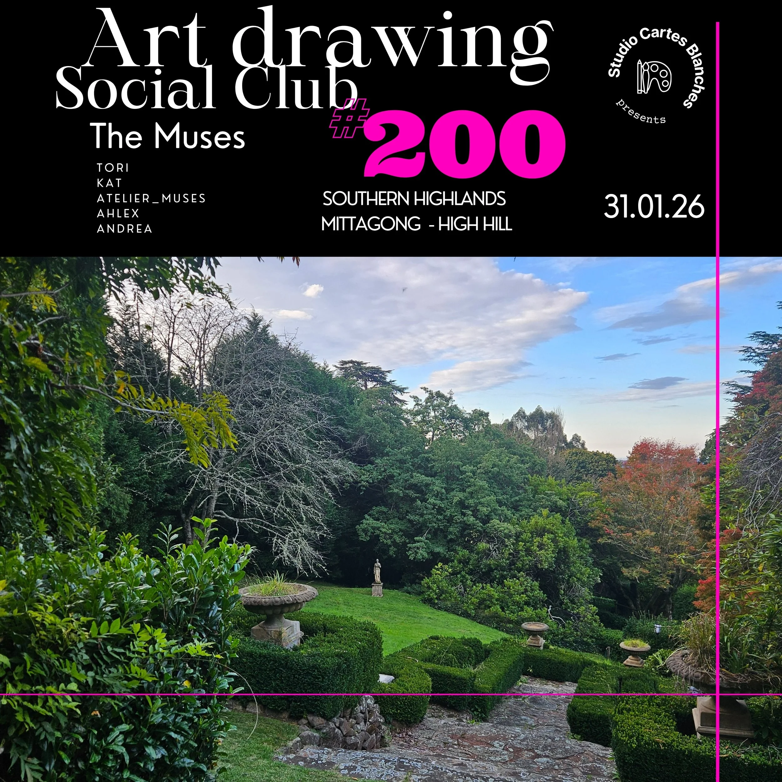 Art Drawing Social Club 200