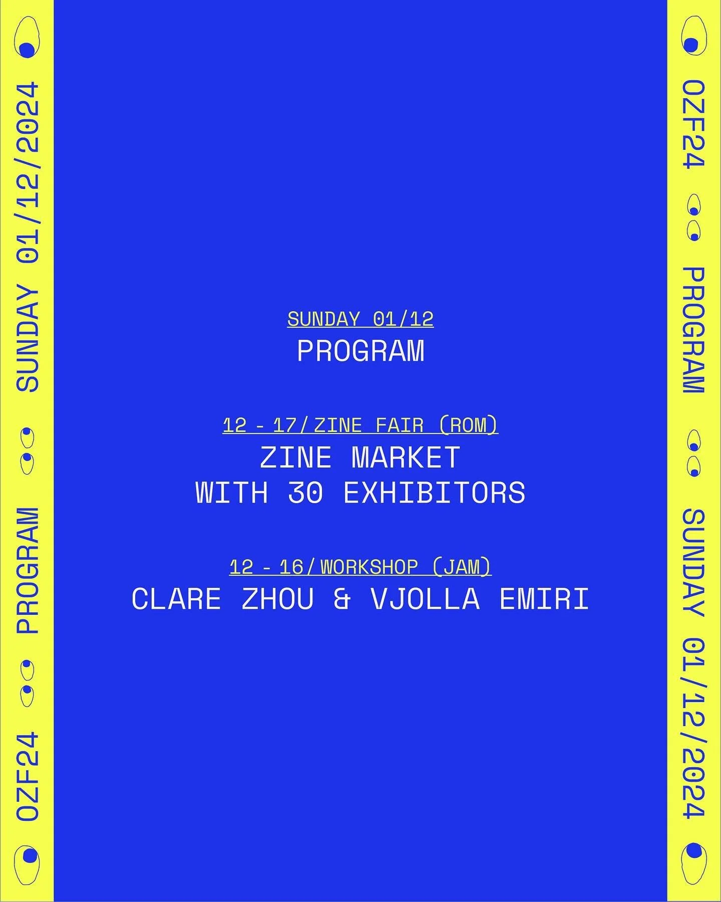 🌞 Wrap up the last day of Oslo Zine Fest with some chill vibes, creativity, and connection! 📚 Zine Market - Discover a variety of zines and meet the creators behind them. 
⏰&nbsp;kl.12.00-17.00
📍 @rom_for_kunst_og_arkitektur 💫

Workshop &ndash; L