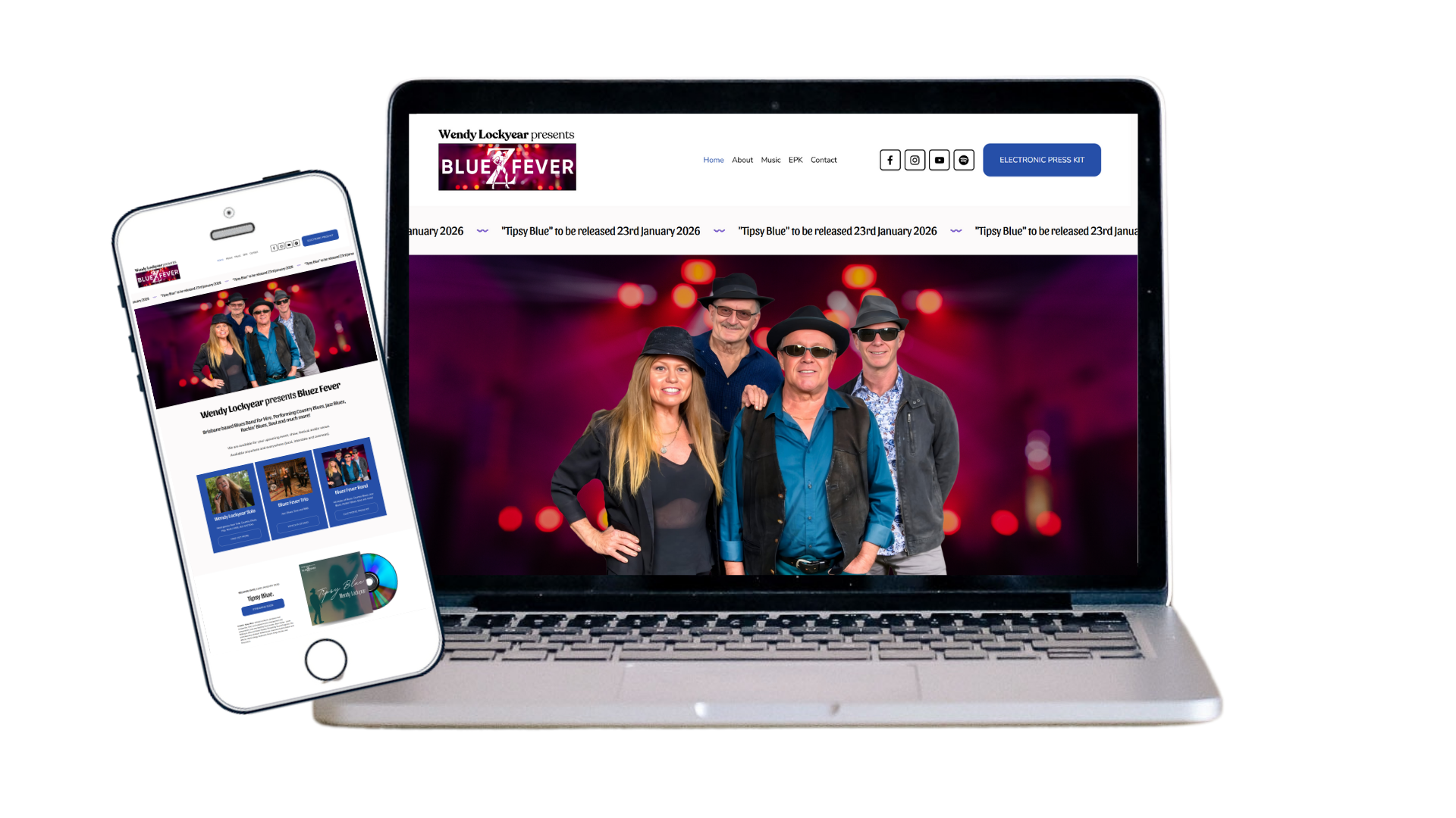 Wendy Lockyear Music Presents Bluez Fever