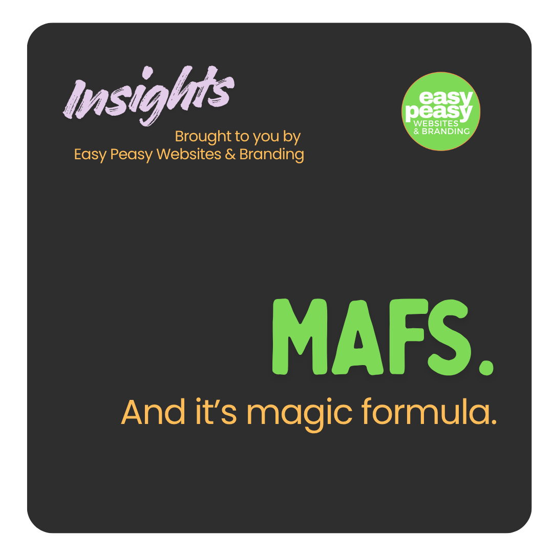 MAFS, and it’s magic formula.