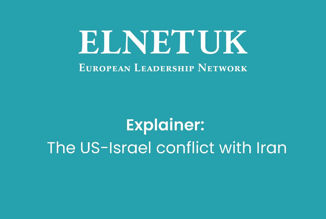 EXPLAINER: The US-Israel Conflict with Iran