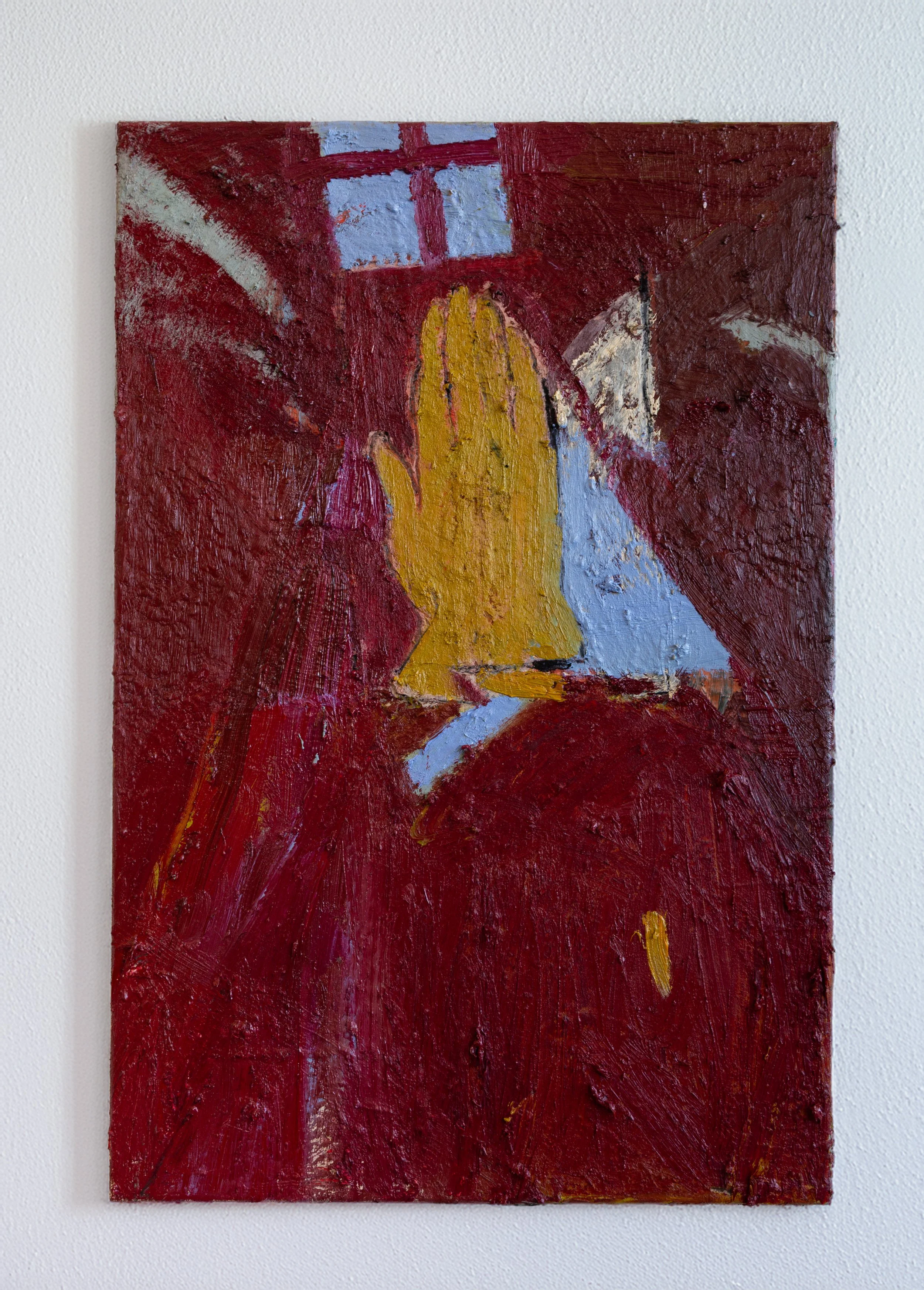 Ritual

 102cm x 70 cm oil, encaustic, and charcoal on canvas (2025)