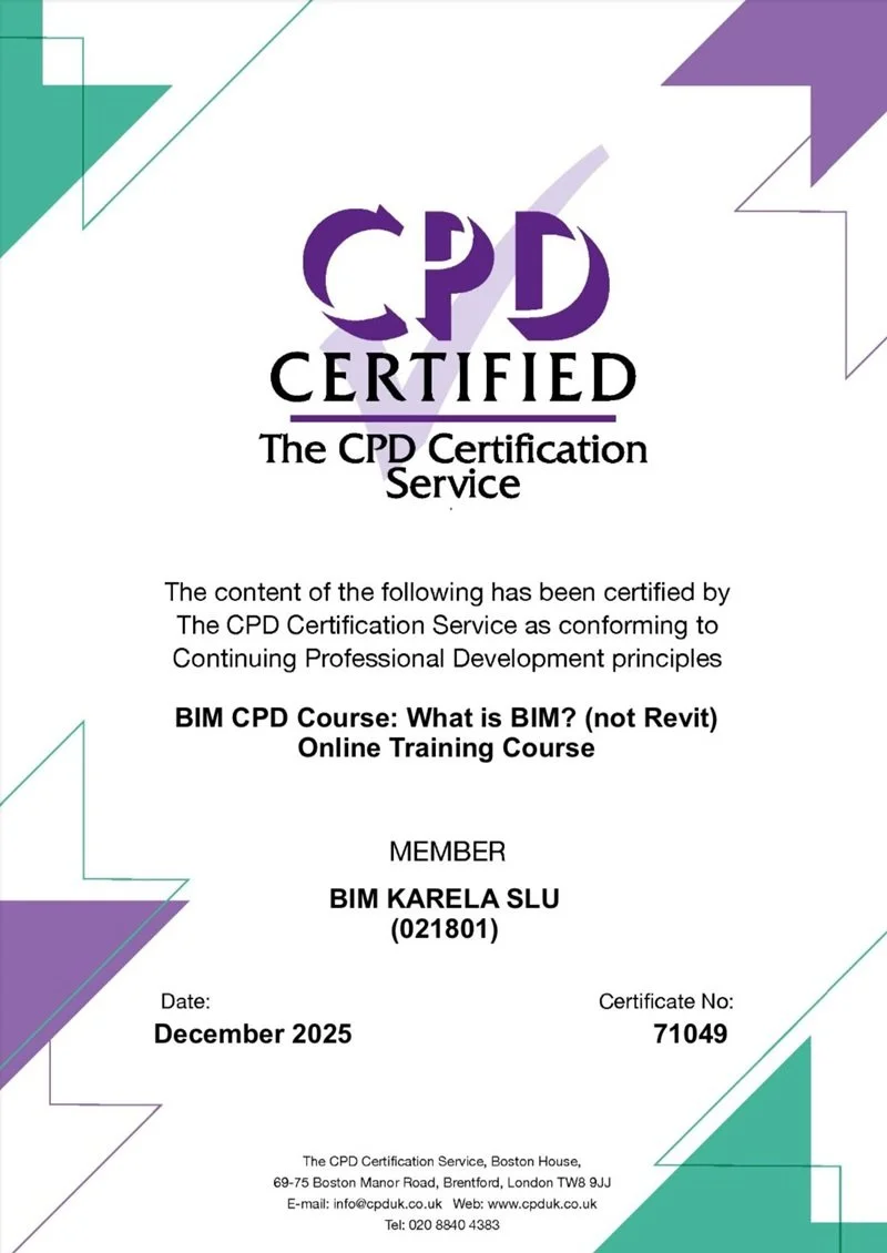 BIM KARELA - CPD certificate of Online Course Membership What is BIM and IM.jpg