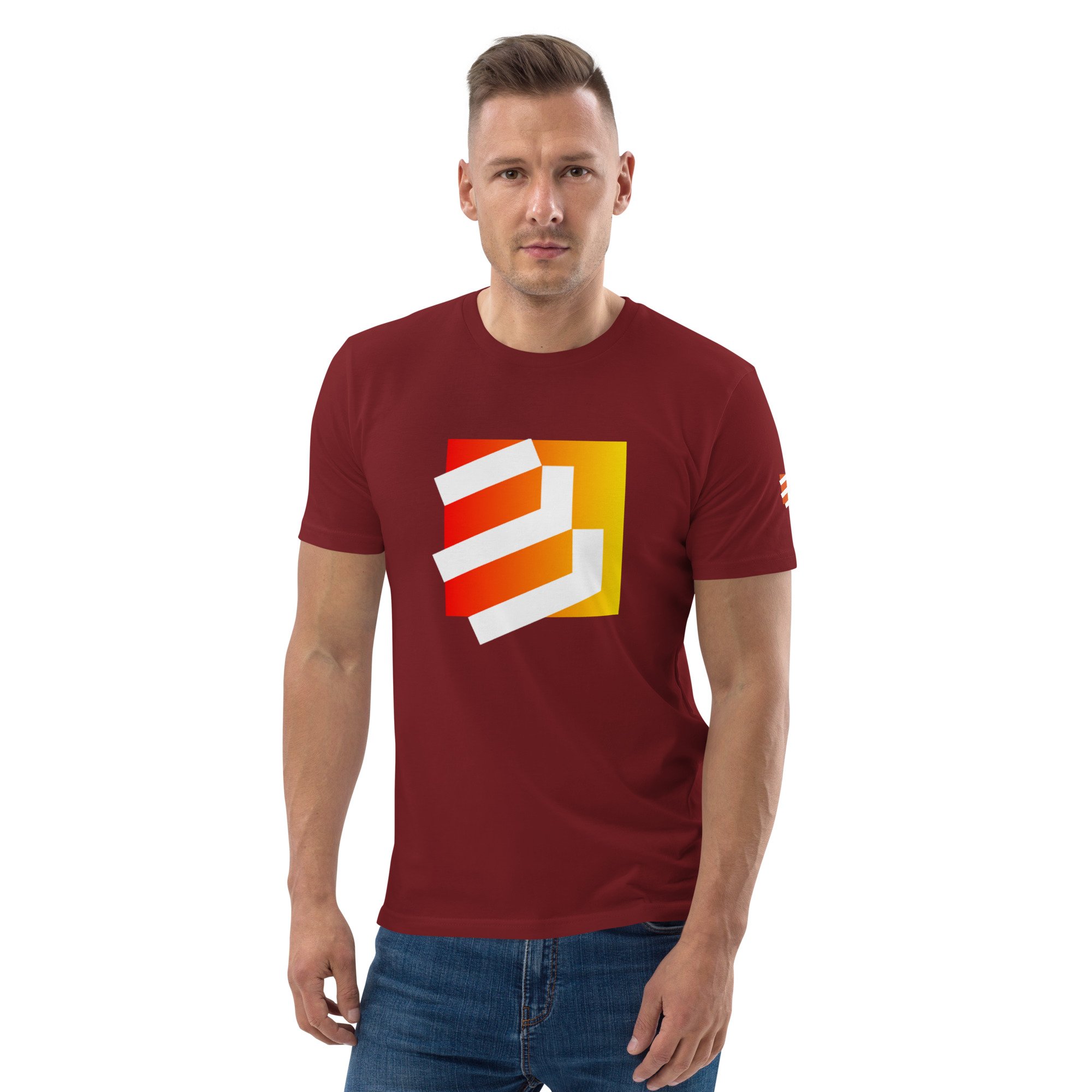 unisex-organic-cotton-t-shirt-burgundy-front-6889df251c0de.jpg
