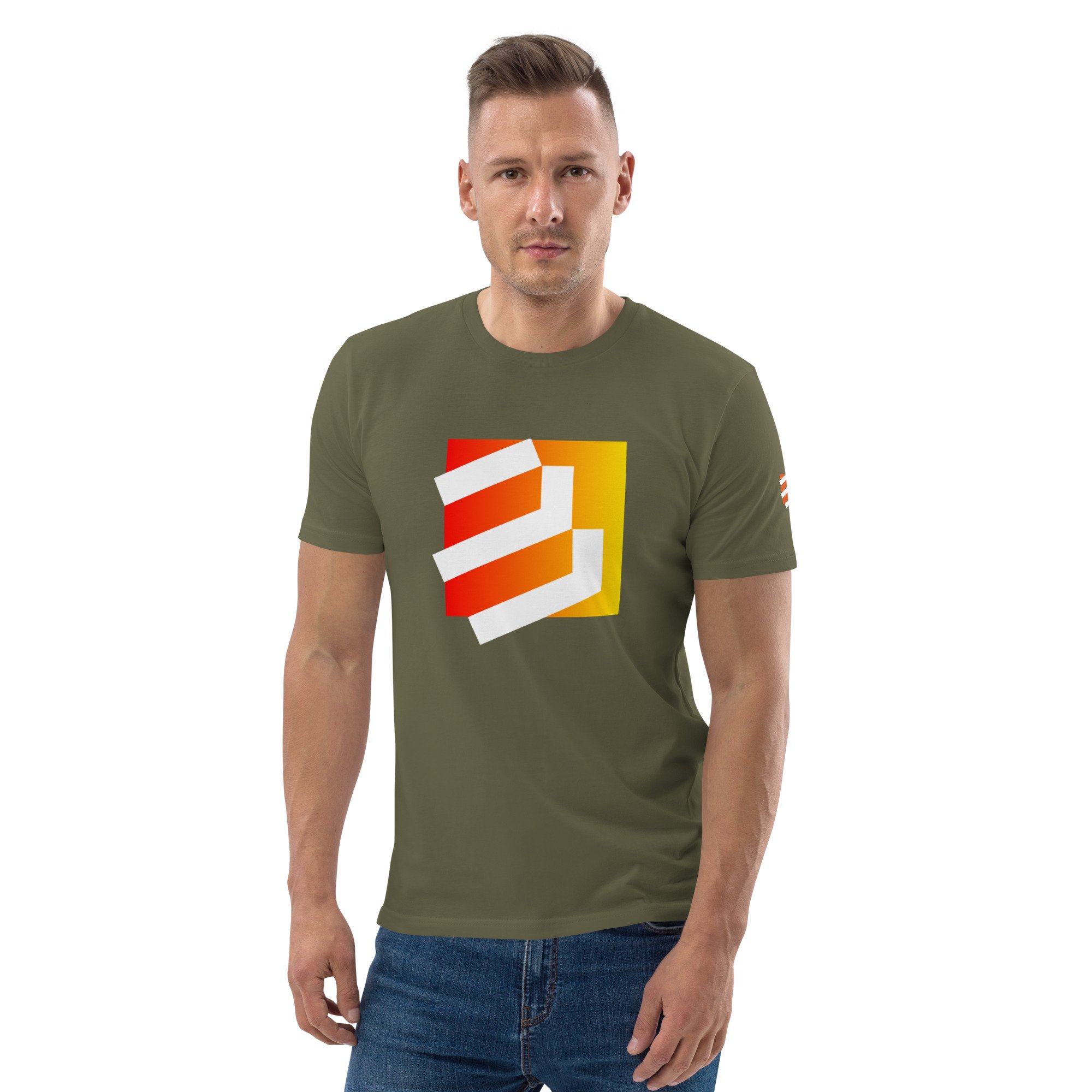unisex-organic-cotton-t-shirt-khaki-front-6889df25759b1.jpg