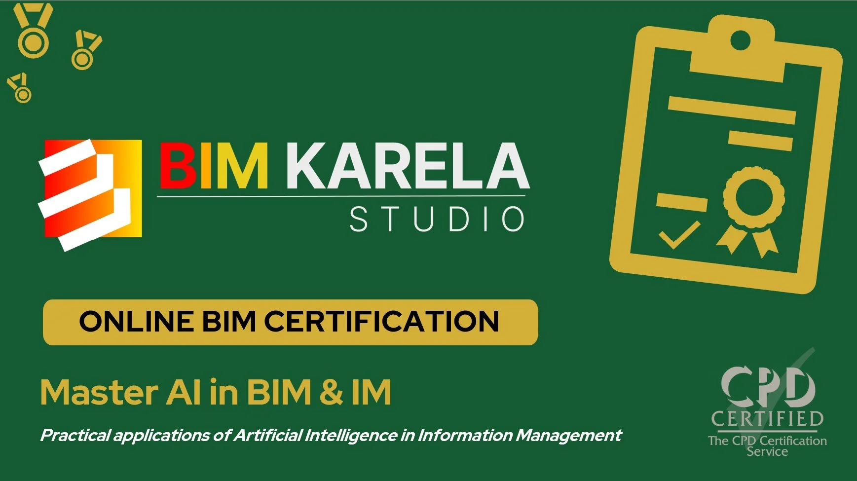BIM Certification: Master AI in BIM & Information Management