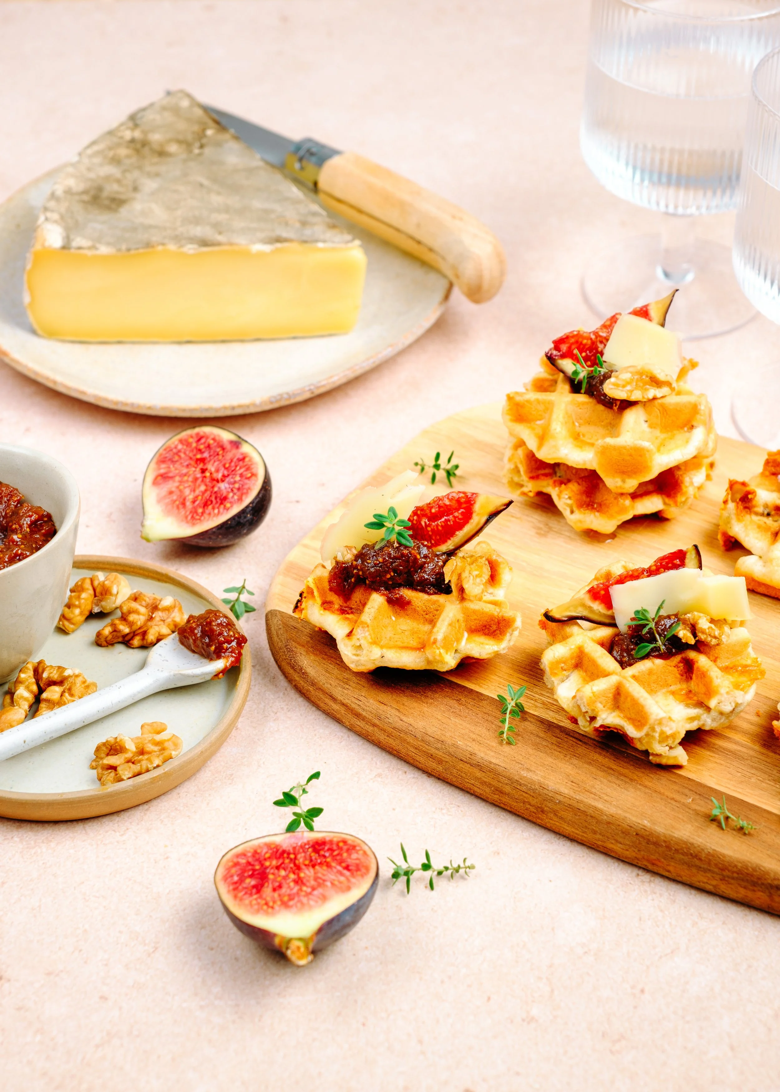 Shooting studio food AOP Saint-Nectaire automne, direction artistique La Cerise Photo