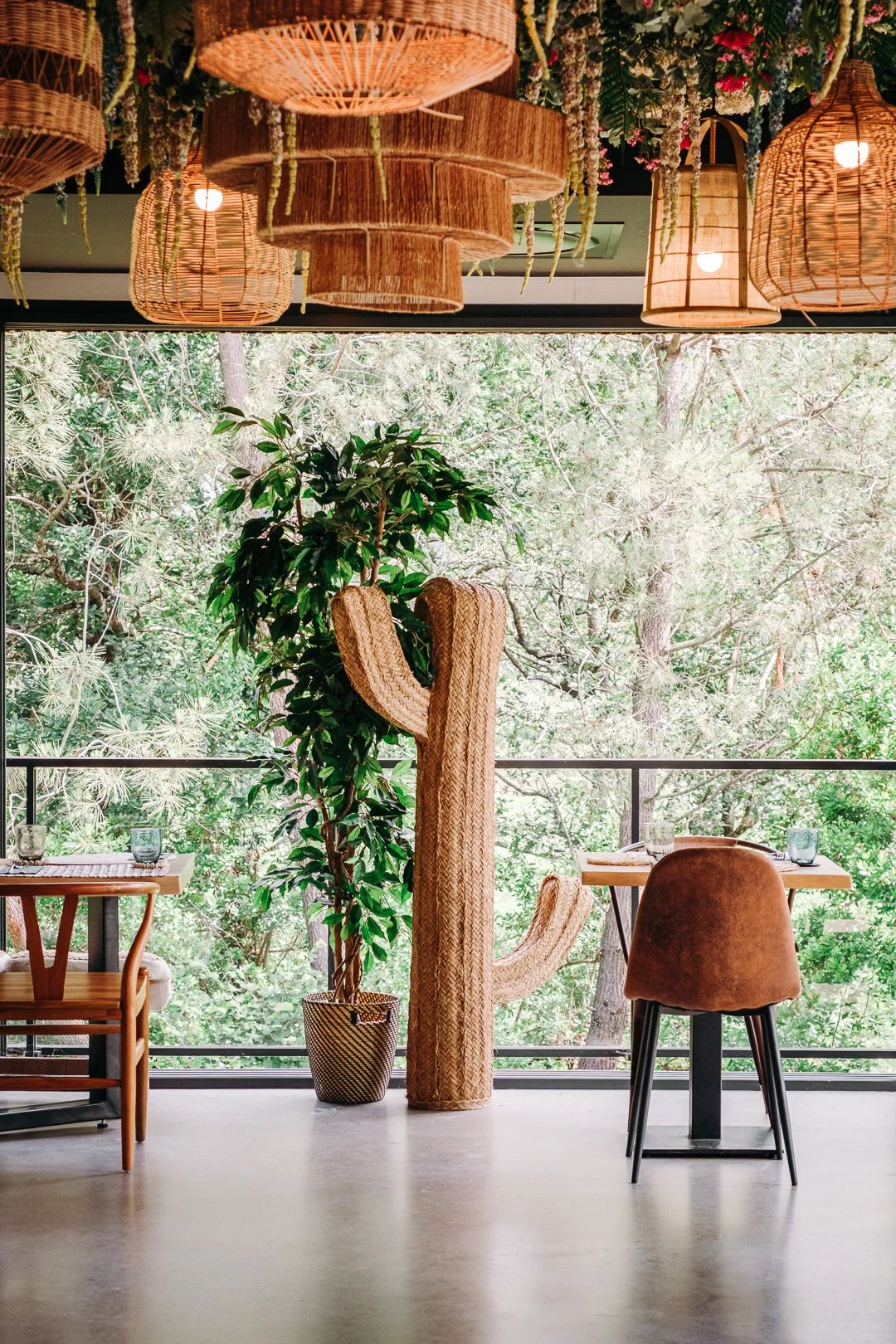 Reportage photo pour le restaurant El Nido chez Hejmo, ambiance estivale en terrasse