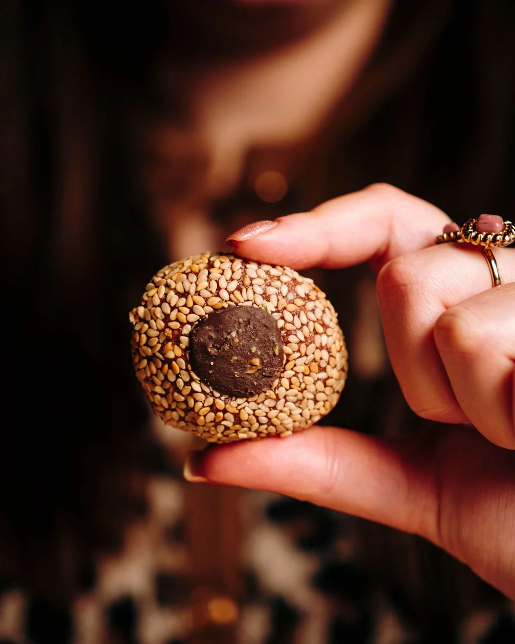Photographie culinaire de dessert marocain, restaurant Le Tajinier à Pau 64