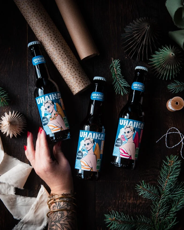 Uhaina - Création de contenu photo pour une bière du Pays Basque