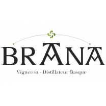 Logo de Brana avec un trèfle au-dessus et le texte 'producteur, distributeur & exportateur' en dessous.